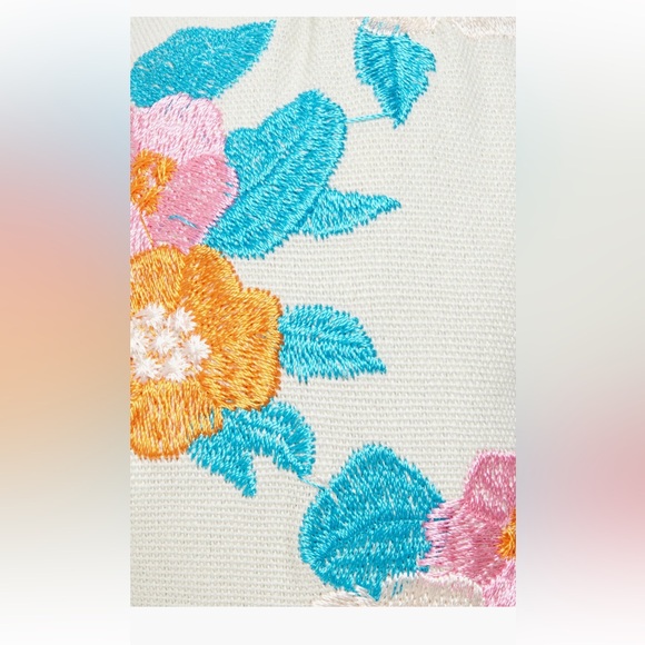 Lele Sadoughi Knotted Floral Bouquet Embroidered Statement Headband::NWT:: - Picture 3 of 9